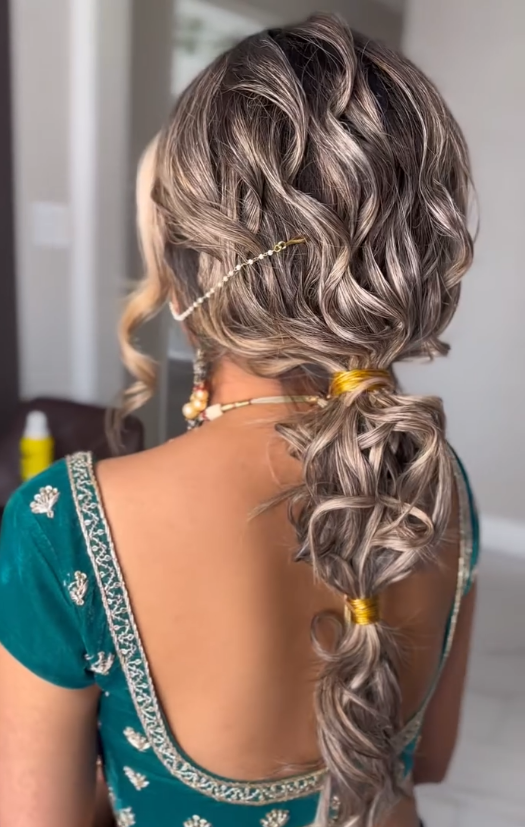 Semi-Bridal Makeup Look